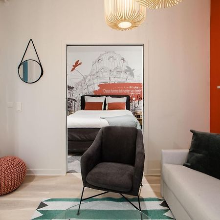 SUITE SARTRE : au cœur de la Rive Gauche, neuf, design, 2/4 personnes Paris Exterior foto