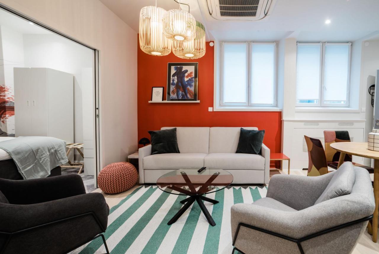 SUITE SARTRE : au cœur de la Rive Gauche, neuf, design, 2/4 personnes Paris Exterior foto