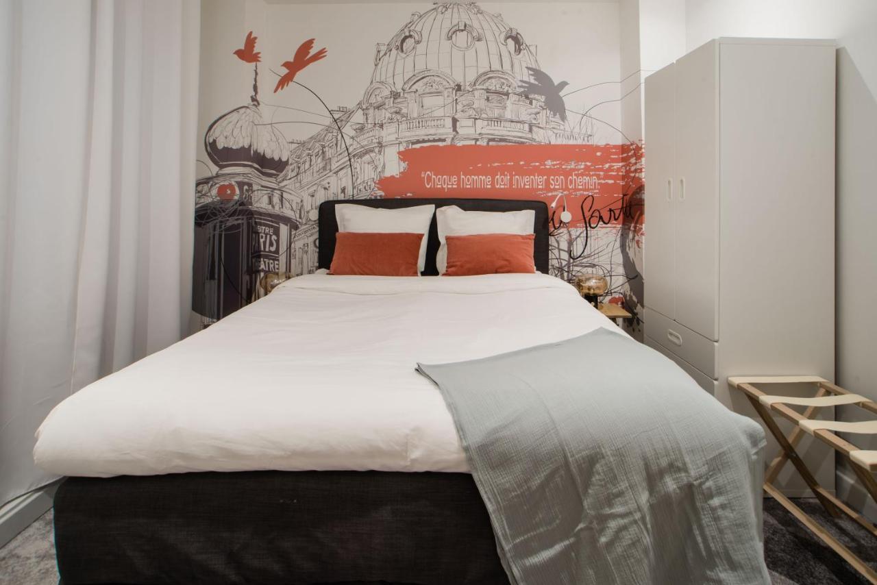 SUITE SARTRE : au cœur de la Rive Gauche, neuf, design, 2/4 personnes Paris Exterior foto